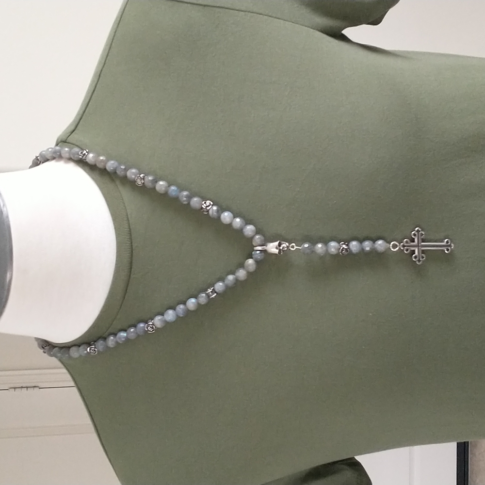 ROSARY STYLE....KING BABY. STUDIO. NECKLACE. RARE